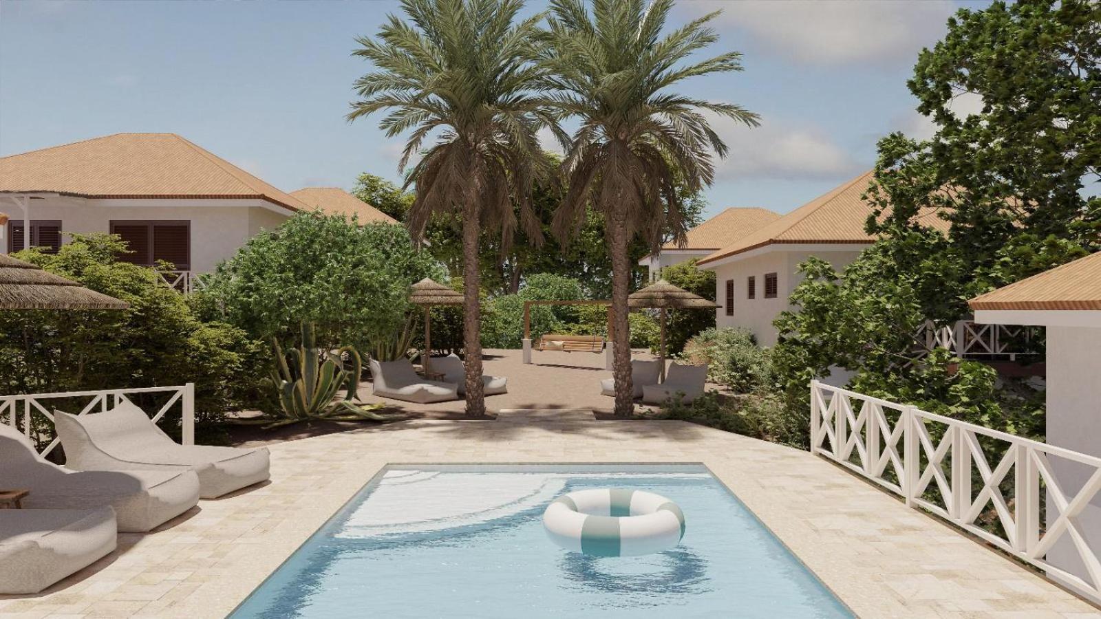 Botanique Bungalows Westpunt Экстерьер фото