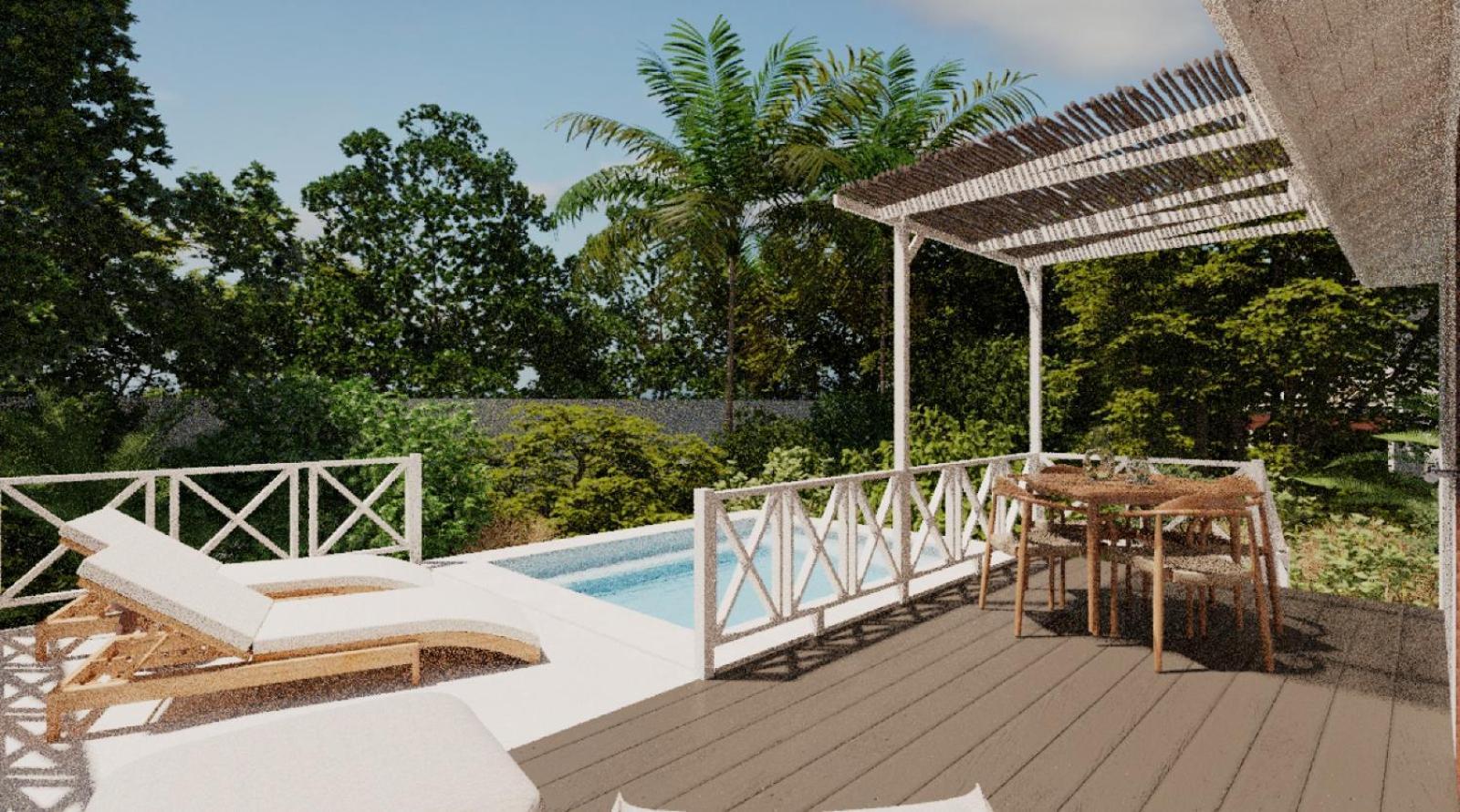 Botanique Bungalows Westpunt Экстерьер фото